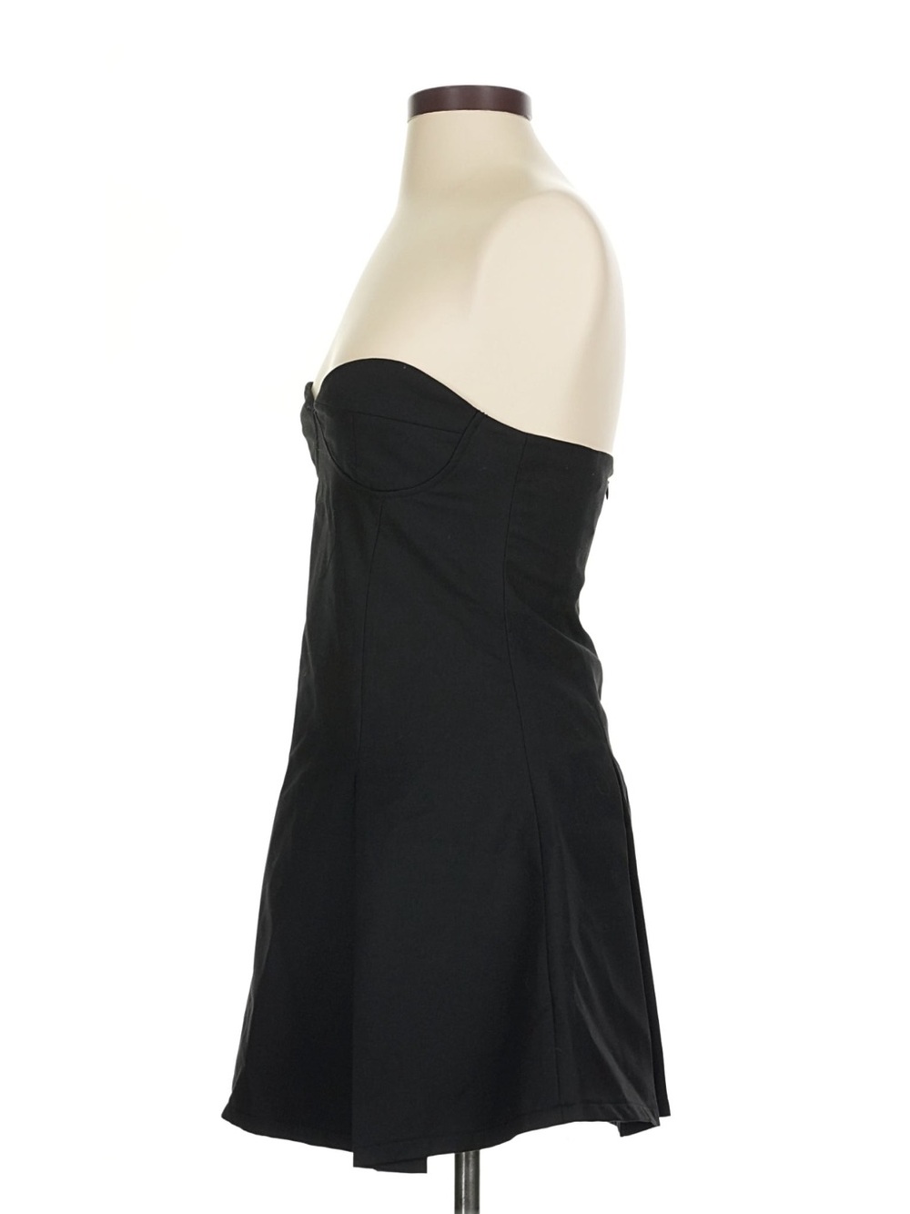 Peppermayo Victoria Strapless Mini Dress in Black - Size 4 - Picture 12 of 14